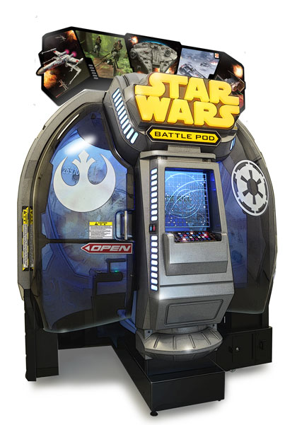 Star Wars Battle Pod cabinet 1