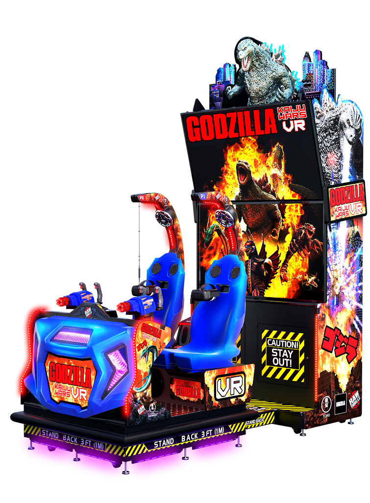 Godzilla Kaiju Wars VR cabinet 1